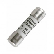 Κυλινδρική Ασφάλεια 10x38mm 10A 500V gG Ταχείας 88-010